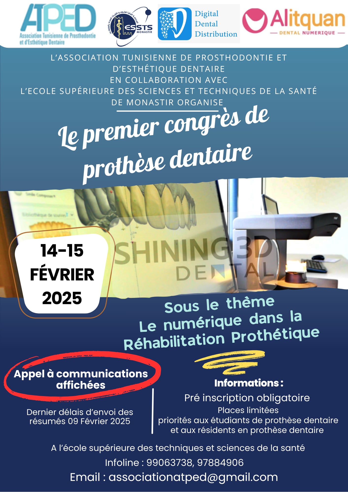 premier congres de Prothèse Dentaire